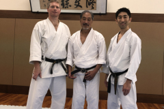 avec John-Teramoto (Godan SKA) et Shinichi Yamada (Godan Japon)