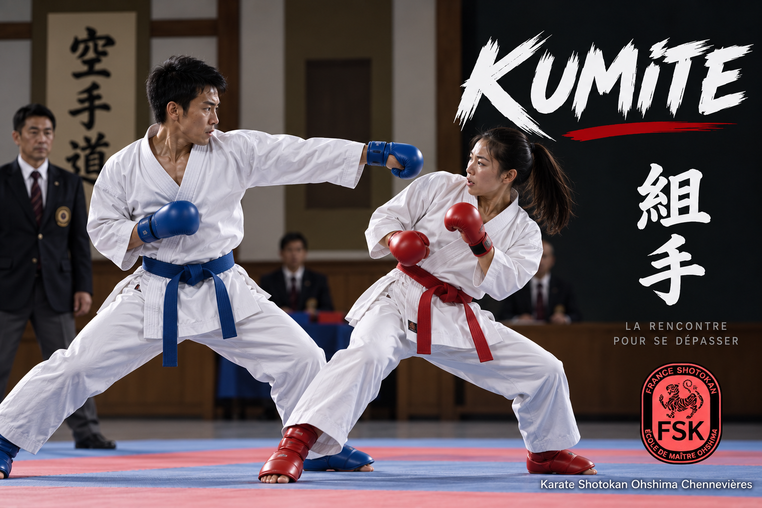 Entrainements kumite